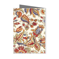 Retro Paisley Patterns, Floral Patterns, Background Mini Greeting Cards (pkg Of 8) by nateshop