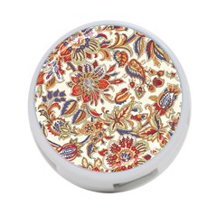 Retro Paisley Patterns, Floral Patterns, Background 4-port Usb Hub (one Side)