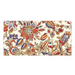 Retro Paisley Patterns, Floral Patterns, Background Satin Shawl 45  X 80 