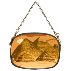 Pyramids Egypt Pyramid Desert Sand Chain Purse (two Sides) by Proyonanggan