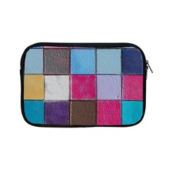 Tile, Colorful, Squares, Texture Apple Ipad Mini Zipper Cases by nateshop