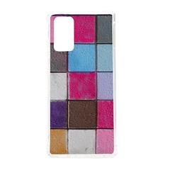 Tile, Colorful, Squares, Texture Samsung Galaxy Note 20 Tpu Uv Case by nateshop