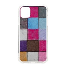 Tile, Colorful, Squares, Texture Iphone 11 Tpu Uv Print Case by nateshop