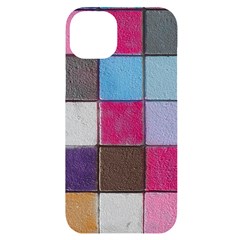 Tile, Colorful, Squares, Texture Iphone 14 Plus Black Uv Print Case