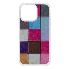 Tile, Colorful, Squares, Texture Iphone 13 Pro Tpu Uv Print Case by nateshop