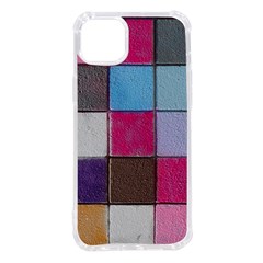 Tile, Colorful, Squares, Texture Iphone 14 Plus Tpu Uv Print Case by nateshop