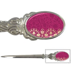 Vintage Pink Texture, Floral Design, Floral Texture Patterns, Letter Opener by nateshop