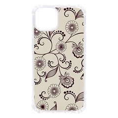 Violet Vintage Background, Floral Ornaments, Floral Patterns Iphone 13 Tpu Uv Print Case by nateshop