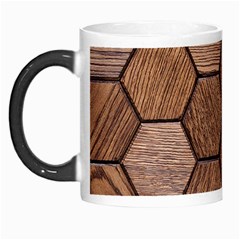 Wooden Triangles Texture, Wooden ,texture, Wooden Morph Mug by nateshop