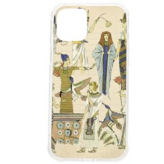 Egyptian Paper Woman Dress Design Iphone 12 Pro Max Tpu Uv Print Case by Proyonanggan