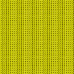 Yellow Lego Texture Macro, Yellow Dots Background Play Mat (square) by nateshop