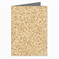 Yellow Sand Texture Greeting Cards (pkg Of 8) by nateshop