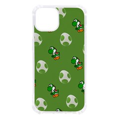 Yoshi Print, Super, Huevo, Game, Green, Egg, Mario Iphone 13 Tpu Uv Print Case by nateshop