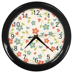 Abstract-1 Wall Clock (Black)