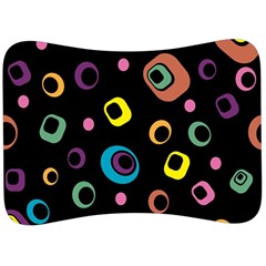 Abstract-2 Velour Seat Head Rest Cushion by nateshop