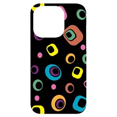 Abstract-2 Iphone 14 Pro Black Uv Print Case by nateshop