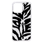 Zebra-black White iPhone 14 Pro Max TPU UV Print Case Front