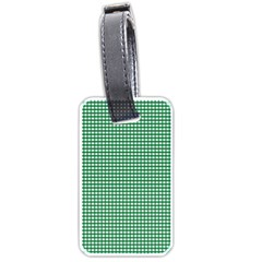 Green -1 Luggage Tag (one Side) by nateshop