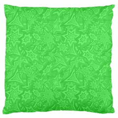 Green-2 Standard Premium Plush Fleece Cushion Case (two Sides) by nateshop