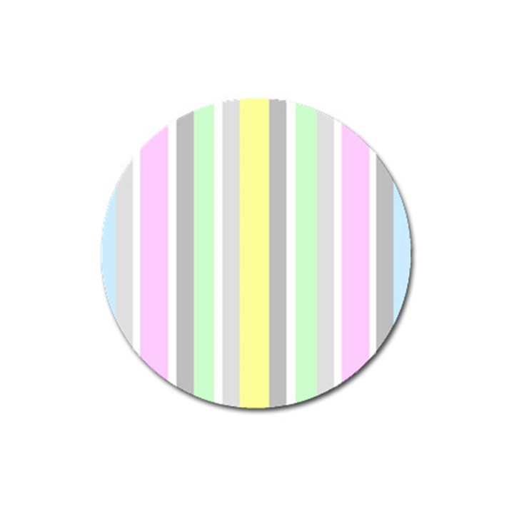 Stripes-2 Magnet 3  (Round)