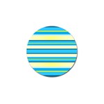 Stripes-3 Golf Ball Marker Front