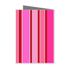 Stripes-4 Mini Greeting Cards (pkg Of 8) by nateshop