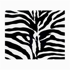 Zebra-black White Small Glasses Cloth by nateshop