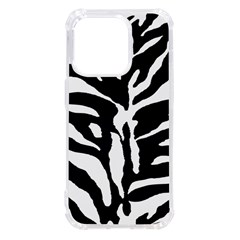 Zebra-black White Iphone 14 Pro Tpu Uv Print Case by nateshop