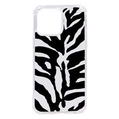 Zebra-black White Iphone 14 Pro Max Tpu Uv Print Case by nateshop