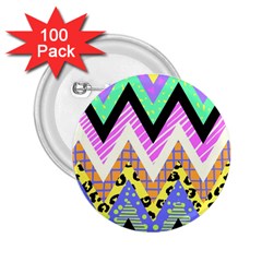 Zigzag-1 2 25  Buttons (100 Pack)  by nateshop