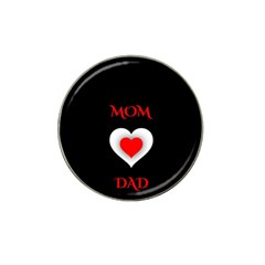 Mom And Dad, Father, Feeling, I Love You, Love Hat Clip Ball Marker (4 Pack) by nateshop