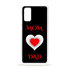 Mom And Dad, Father, Feeling, I Love You, Love Samsung Galaxy S20 6 2 Inch Tpu Uv Case by nateshop