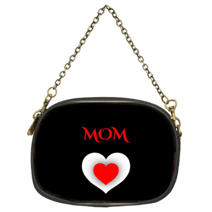 Mom And Dad, Father, Feeling, I Love You, Love Chain Purse (Two Sides)