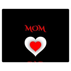 Mom And Dad, Father, Feeling, I Love You, Love Premium Plush Fleece Blanket (medium) by nateshop