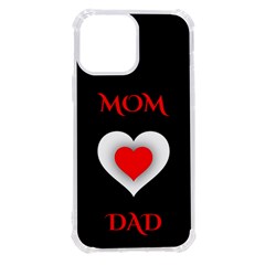 Mom And Dad, Father, Feeling, I Love You, Love Iphone 13 Pro Max Tpu Uv Print Case by nateshop