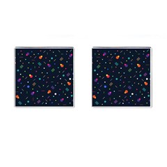 Abstract Minimalism Digital Art, Cufflinks (square) by nateshop