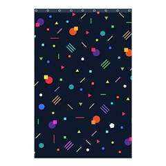 Abstract Minimalism Digital Art, Shower Curtain 48  X 72  (small)  by nateshop