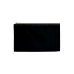 Black, Background, Simple Cosmetic Bag (Small)