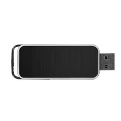 Black, Background, Simple Portable USB Flash (One Side)