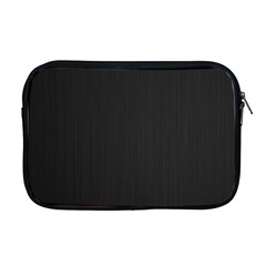 Black, Background, Simple Apple Macbook Pro 17  Zipper Case by nateshop