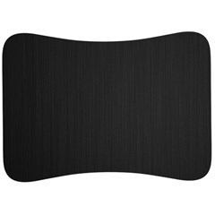 Black, Background, Simple Velour Seat Head Rest Cushion by nateshop