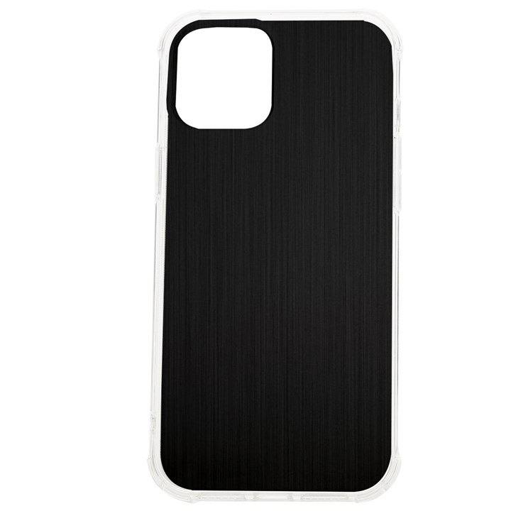 Black, Background, Simple iPhone 12 Pro max TPU UV Print Case