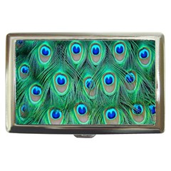 Feather, Bird, Pattern, Peacock, Texture Cigarette Money Case by nateshop