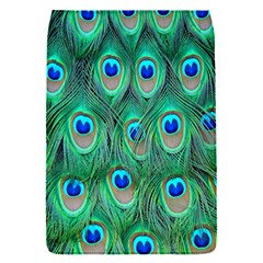 Feather, Bird, Pattern, Peacock, Texture Removable Flap Cover (s)