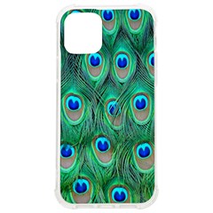 Feather, Bird, Pattern, Peacock, Texture Iphone 12/12 Pro Tpu Uv Print Case by nateshop