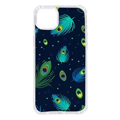 Feather, Bird, Pattern, Iphone 14 Plus Tpu Uv Print Case by nateshop