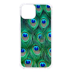 Peacock Feathers, Bonito, Bird, Blue, Colorful, Feathers Iphone 13 Tpu Uv Print Case by nateshop