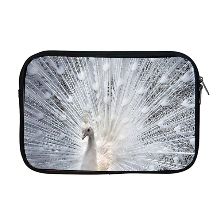 White Feathers, Animal, Bird, Feather, Peacock Apple MacBook Pro 17  Zipper Case