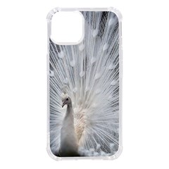 White Feathers, Animal, Bird, Feather, Peacock Iphone 14 Tpu Uv Print Case by nateshop