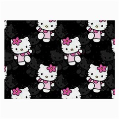 Hello Kitty, Pattern, Supreme Large Glasses Cloth (2 Sides) by nateshop